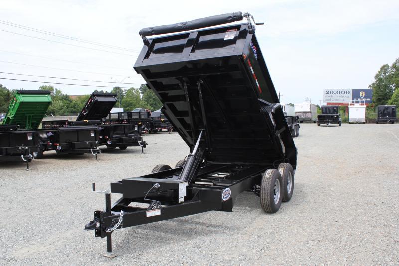 2022 Hawke 6X12 10K Dump w/ Spreader Gate, Ramps & Tarp 2022 Hawke 6X12 10K Dump w/ Spreader Gate, Ramps & Tarp