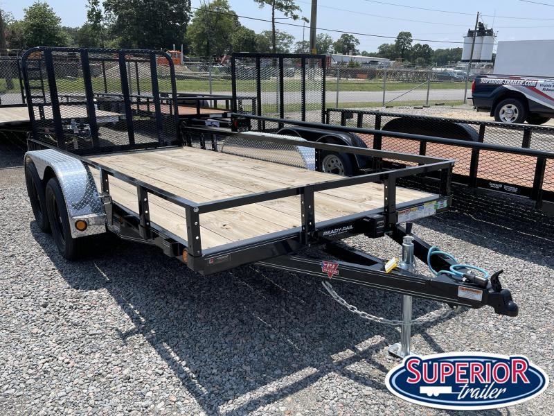 2022 PJ Trailers 14ft UK 7K Utility Trailer w/ Gate 2022 PJ Trailers 14ft UK 7K Utility Trailer w/ Gate