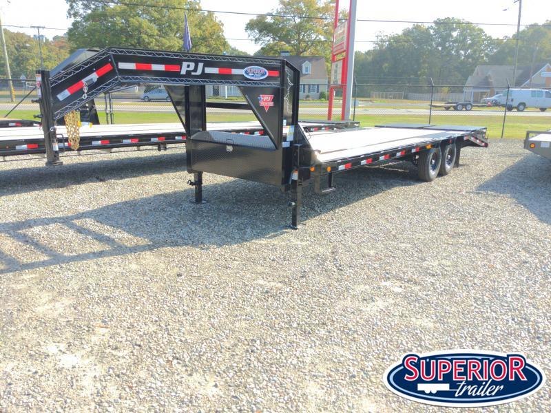 2021 PJ Trailers 25ft LD Gooseneck w/ Monster Ramps 2021 PJ Trailers 25ft LD Gooseneck w/ Monster Ramps