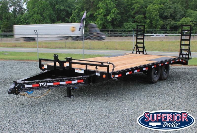 2022 PJ Trailers 20 F8 14K Deckover w/ Fold Up Ramps 2022 PJ Trailers 20 F8 14K Deckover w/ Fold Up Ramps