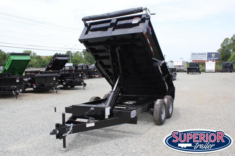 2021 Hawke 6X12 10K Dump w/ Spreader Gate Ramps and Tarp 2021 Hawke 6X12 10K Dump w/ Spreader Gate Ramps and Tarp