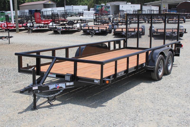 2023 Texas Bragg Trailers 18P w/ Gate 2023 Texas Bragg Trailers 18P w/ Gate