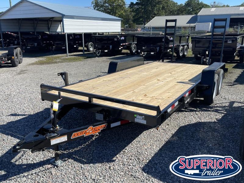 2021 Down 2 Earth 18ft 7K w/ Fold Up Ramps 2021 Down 2 Earth 18ft 7K w/ Fold Up Ramps