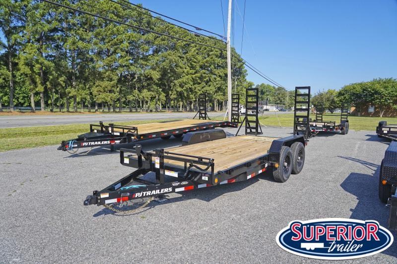 2023 PJ Trailers 16ft CC 14K w/ Fold Up Ramps Superior Trailers NC