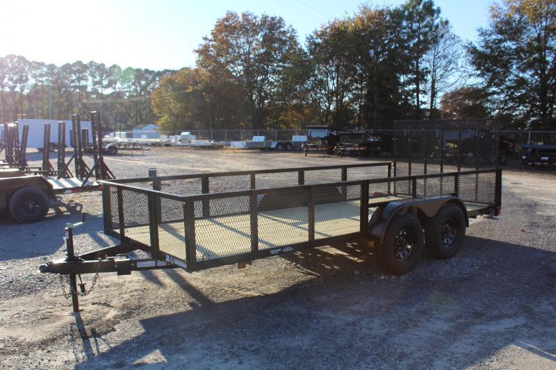 2022 Triple Crown Trailers 16ft Utility Trailer w/ 2' Expanded Metal Sides Utility Trailer 2022 Triple Crown Trailers 16ft Utility Trailer w/ 2' Expanded Metal Sides Utility Trailer