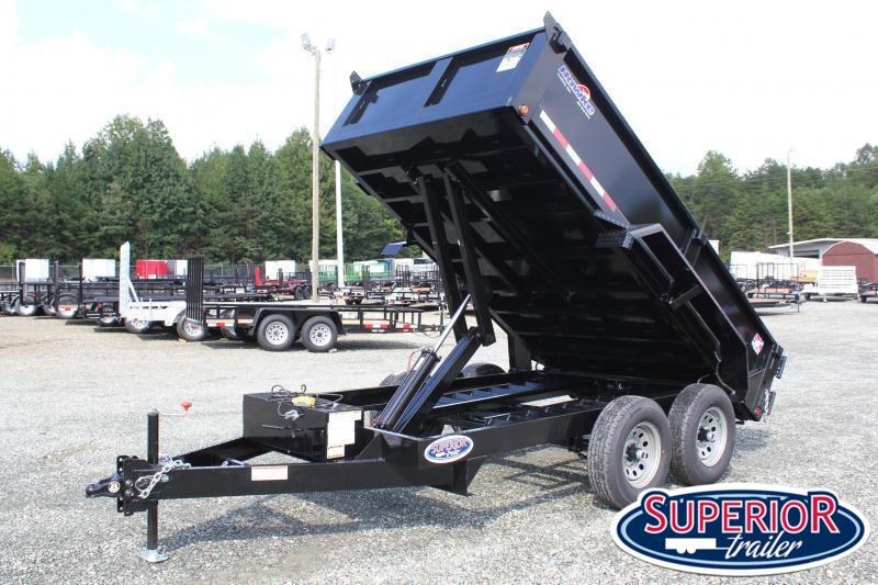 2021 Hawke 6X12 10K Dump w/ Spreader Gate & Ramps 2021 Hawke 6X12 10K Dump w/ Spreader Gate & Ramps