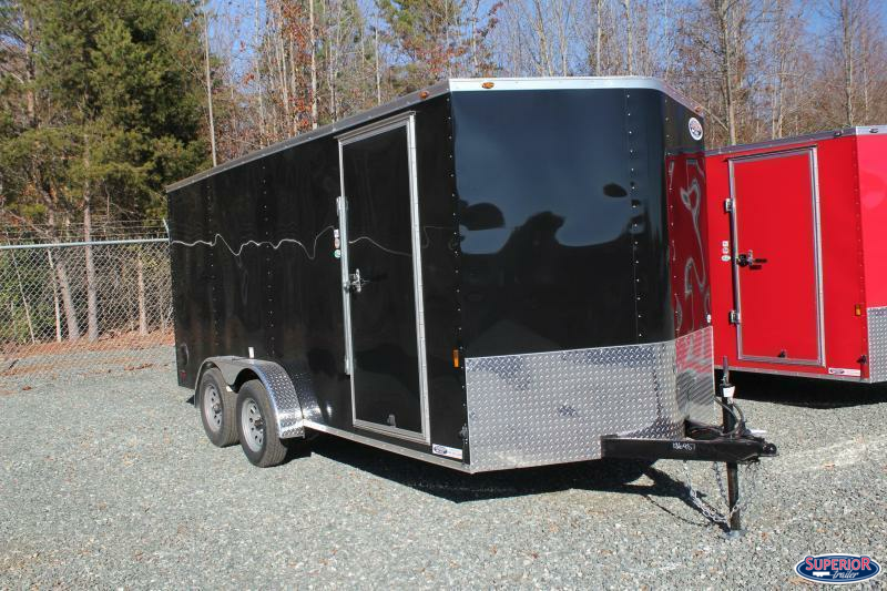2024 Continental Cargo 7x14 w/ Ramp Door Superior Trailers NC and