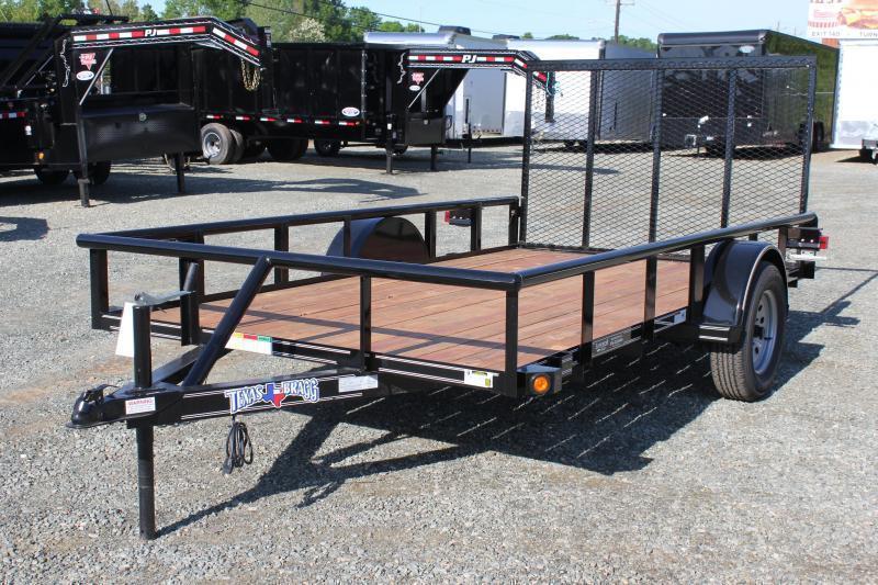2022 Texas Bragg 6X12P w/ Gate 2022 Texas Bragg 6X12P w/ Gate