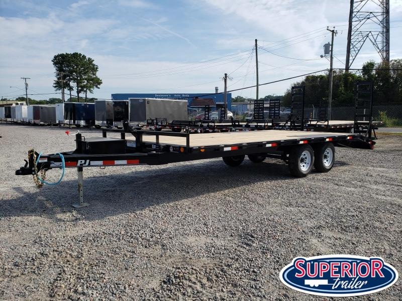 2020 PJ Trailers 20ft L6 10K Deckover w/ Foldup Ramps 2020 PJ Trailers 20ft L6 10K Deckover w/ Foldup Ramps