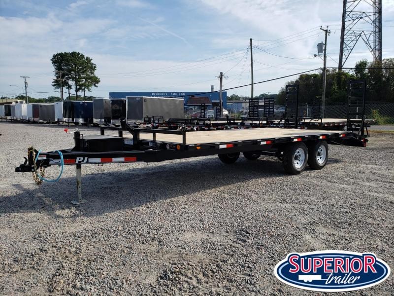 2020 PJ Trailers 20ft L6 10K Deckover w/ Foldup Ramps 2020 PJ Trailers 20ft L6 10K Deckover w/ Foldup Ramps