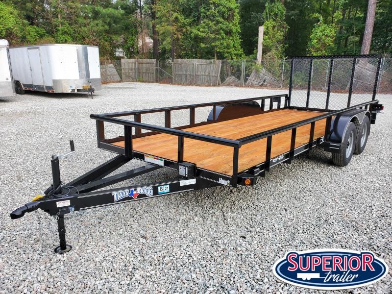 2020 Texas Bragg Trailers 18P w/ Tailgate 2020 Texas Bragg Trailers 18P w/ Tailgate