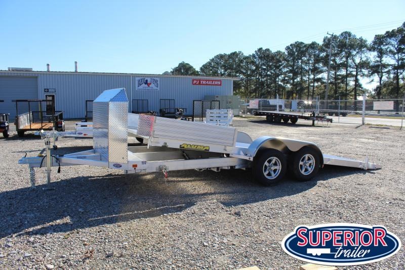 2021 Aluma 8218 Tilt Car Trailer w/ Air Dam & Ramps 2021 Aluma 8218 Tilt Car Trailer w/ Air Dam & Ramps