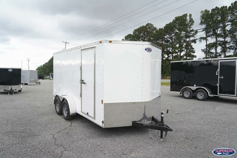 2024 Continental Cargo 7x14 w/ Ramp Door Superior Trailers NC and