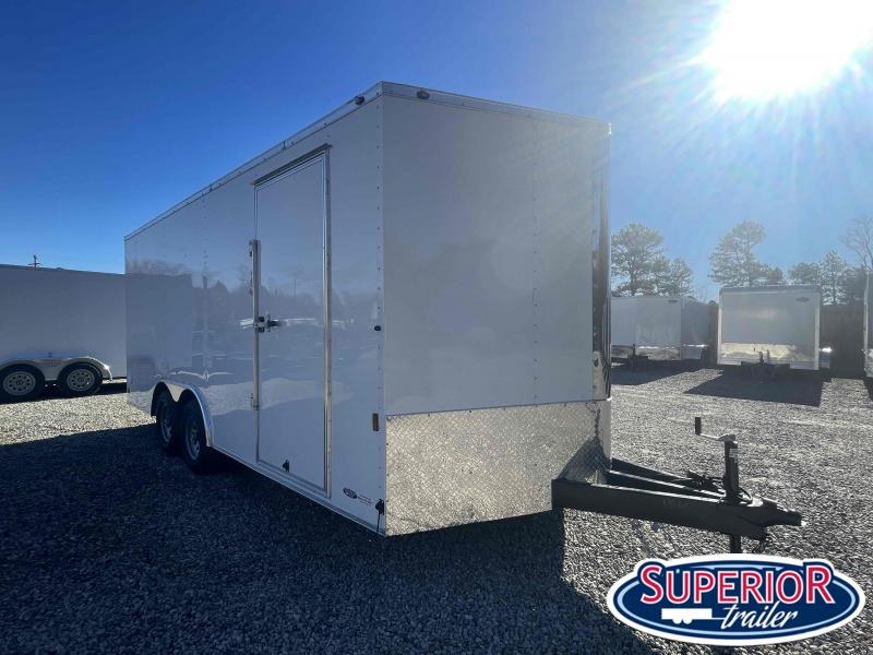 2023 Continental Cargo 8.5X18 10K w/ Ramp Door Superior Trailers NC
