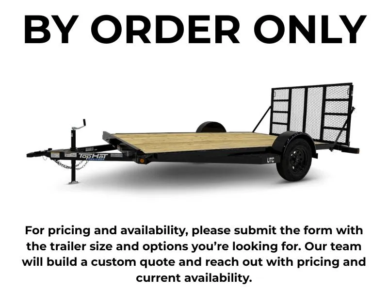 new Utility Trailers Top Hat Trailers  for sale, in Waxahachie, TX image-0
