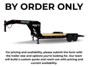 2026 Top Hat EH14GN Gooseneck Equipment Hauler , 14K GVWR, 16’-32’, 83” Wide