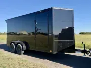 2027 Sawyer 16x7x7 Enclosed Cargo Trailer - Blackout Package