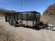 2026 LaCosta 16x83x4 Fully Loaded Landscape Trailer