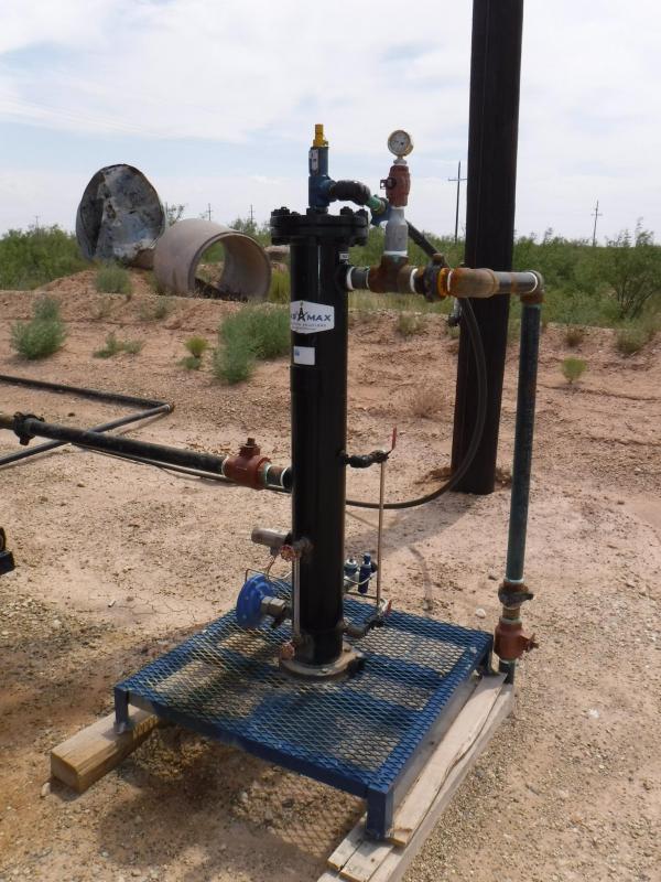 **Gas Max Coalescing Fuel Scrubber** Load Max Equipment Sales