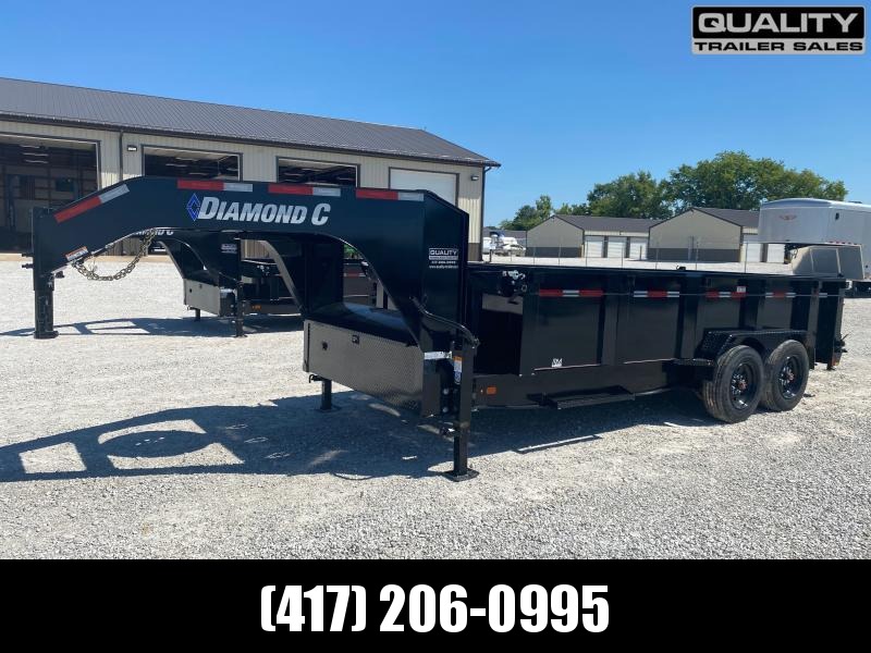 2022 Diamond C Trailers LPT208 16x81 GN Dump Trailer 16K 2022 Diamond C Trailers LPT208 16x81 GN Dump Trailer 16K