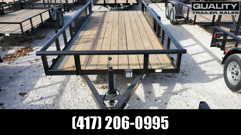 2021 High Country Trailers 83x18 Pipe Top 7K Utility Trailer 2021 High Country Trailers 83x18 Pipe Top 7K Utility Trailer