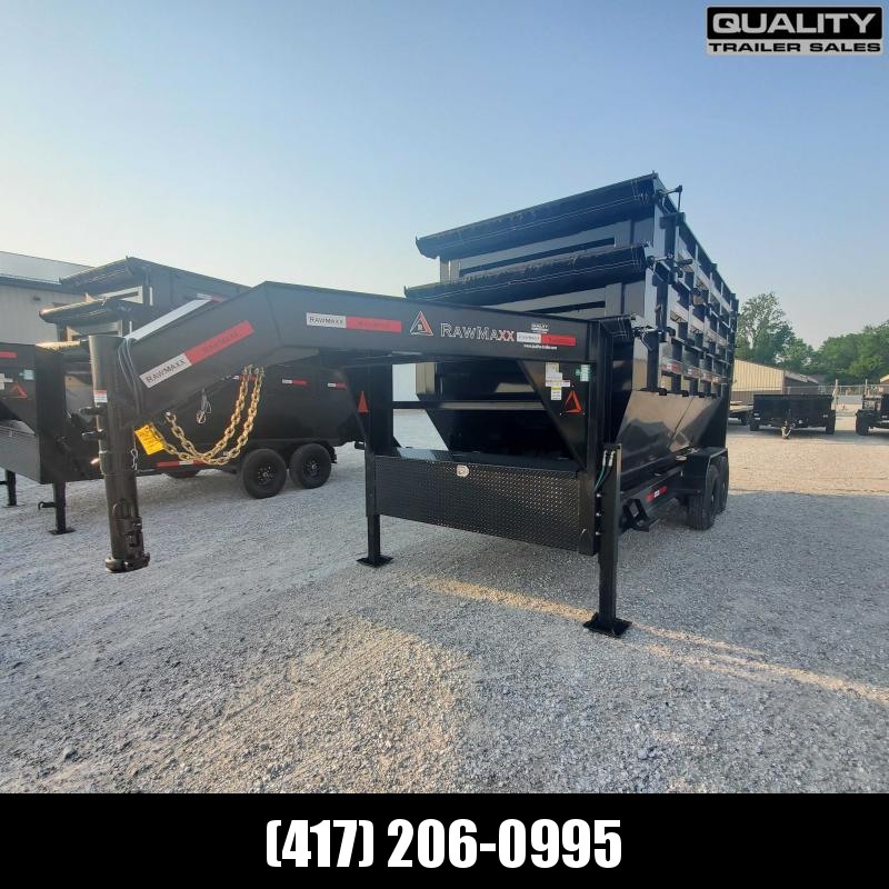 2022 RawMaxx RDX Roll Off 16x83 14K, Hydraulic Jacks, w/ 3 Bins 2022 RawMaxx RDX Roll Off 16x83 14K, Hydraulic Jacks, w/ 3 Bins