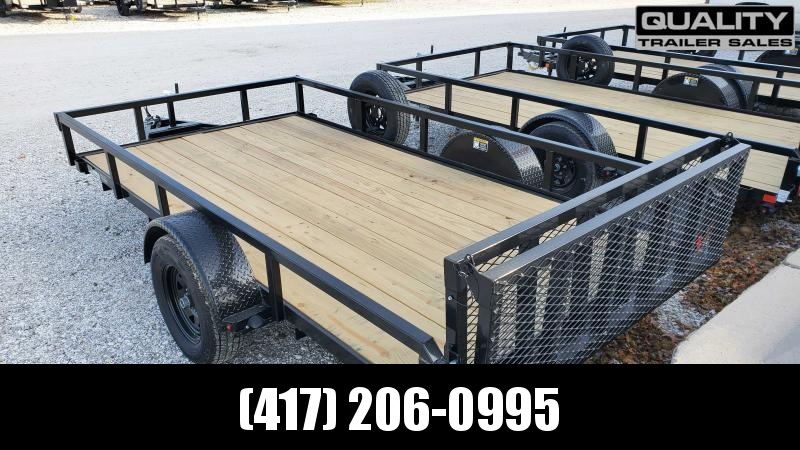 2022 H and H Trailer 76x12 Rail Side Utility Trailer 3K Idle 2022 H and H Trailer 76x12 Rail Side Utility Trailer 3K Idle