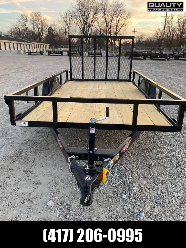 2021 H and H Trailer 76X12 STEEL RAIL SIDE 3.5K 2021 H and H Trailer 76X12 STEEL RAIL SIDE 3.5K