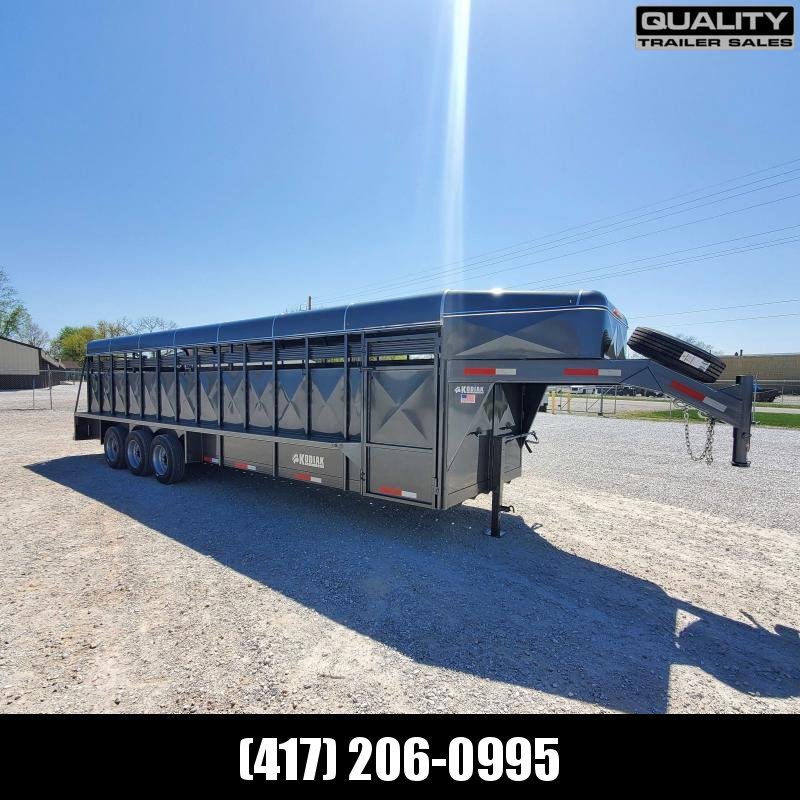 2022 Kodiak Livestock Trailer 28x6'8" 21K 2022 Kodiak Livestock Trailer 28x6'8" 21K