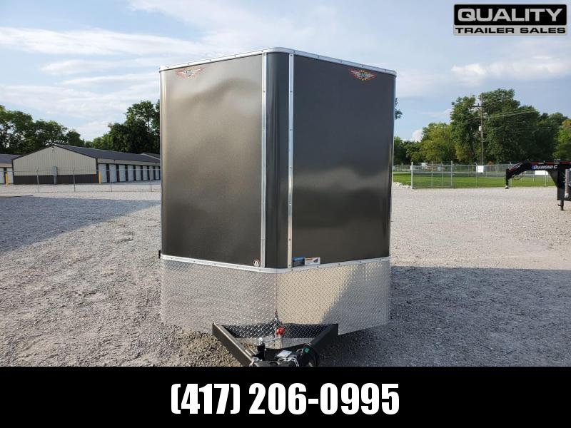 2021 H and H Trailer 7X14 TANDEM FLAT TOP HH VNOSE 7K CARGO 2021 H and H Trailer 7X14 TANDEM FLAT TOP HH VNOSE 7K CARGO