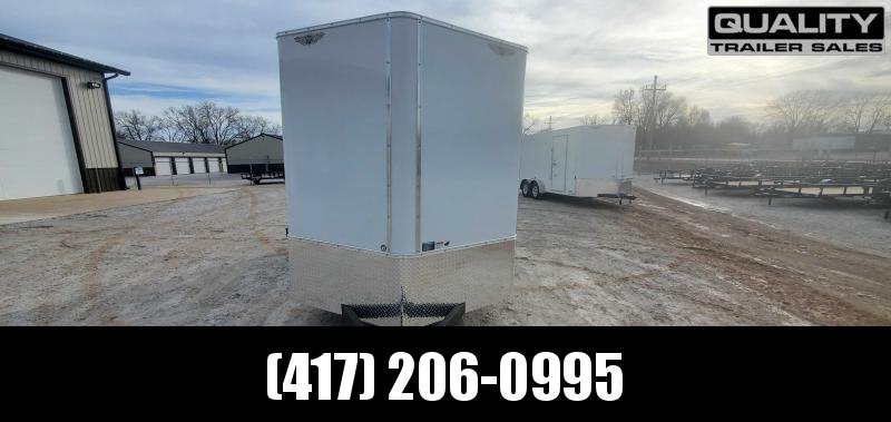 2022 H and H Trailer 7x14 HH Series Flat Top V-Nose Enclosed 7K 2022 H and H Trailer 7x14 HH Series Flat Top V-Nose Enclosed 7K