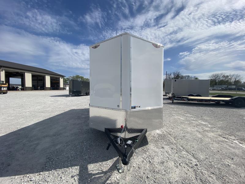 2021 H and H Trailer 7x16 HH Series Flat Top V-Nose Enclosed 2021 H and H Trailer 7x16 HH Series Flat Top V-Nose Enclosed