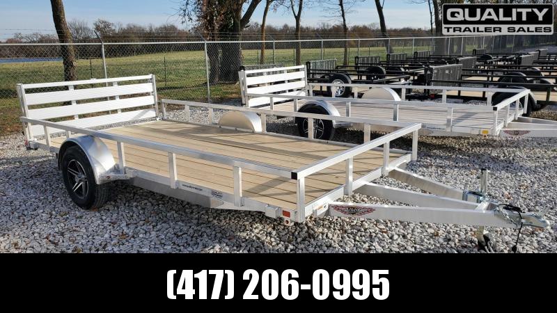 2021 H and H Trailer 82x14 Aluminum Rail Side Utility Trailer 2021 H and H Trailer 82x14 Aluminum Rail Side Utility Trailer
