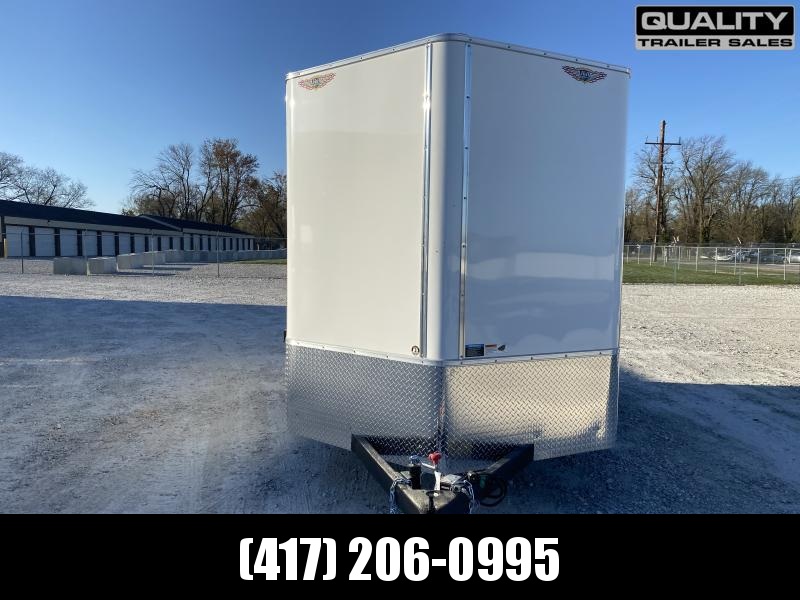 2021 H and H Trailer 7x12 HH Series Flat Top V-Nose Enclosed 7K 2021 H and H Trailer 7x12 HH Series Flat Top V-Nose Enclosed 7K