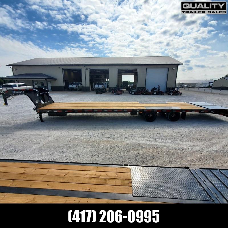 2022 Diamond C Trailers FMAX212 Flatbed Trailer 40x102 25.9K w/ Max Ramps, EOH Brakes & Hutch Susp 2022 Diamond C Trailers FMAX212 Flatbed Trailer 40x102 25.9K w/ Max Ramps, EOH Brakes & Hutch Susp