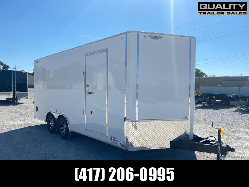 2023 H and H Trailer 8.5x18 HH Series Flat Top V-Nose Enclosed Cargo Trailer 10K Tandem 2023 H and H Trailer 8.5x18 HH Series Flat Top V-Nose Enclosed Cargo Trailer 10K Tandem