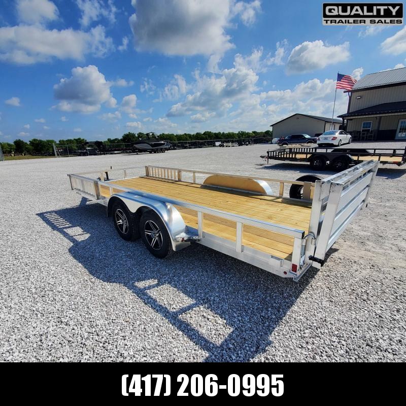 2023 H and H Trailer 82x18 Aluminum ATV Trailer 7K Tandem 2023 H and H Trailer 82x18 Aluminum ATV Trailer 7K Tandem