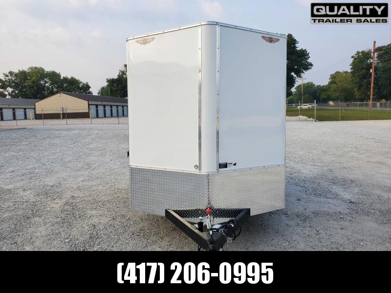2021 H and H Trailer 7x12 HH Series Flat Top V-Nose Enclosed 7K 2021 H and H Trailer 7x12 HH Series Flat Top V-Nose Enclosed 7K