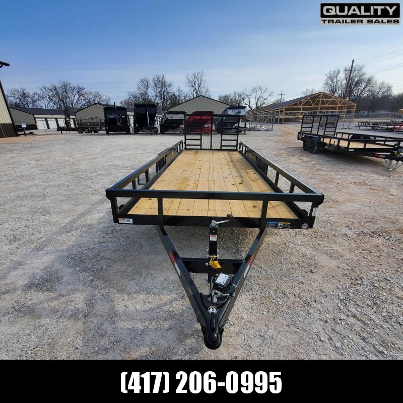2022 H and H Trailer 82x20 Heavy Duty Rail Side Landscape Trailer 10K Tandem 2022 H and H Trailer 82x20 Heavy Duty Rail Side Landscape Trailer 10K Tandem