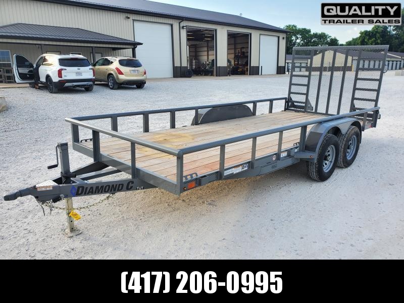 2020 Diamond C Trailers TUT Utility Trailer 18X82 10K 2020 Diamond C Trailers TUT Utility Trailer 18X82 10K