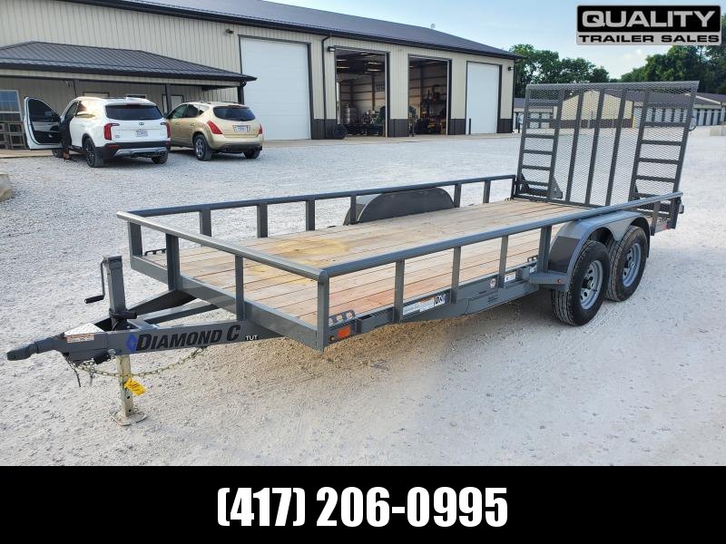 2020 Diamond C Trailers TUT Utility Trailer 18X82 10K 2020 Diamond C Trailers TUT Utility Trailer 18X82 10K