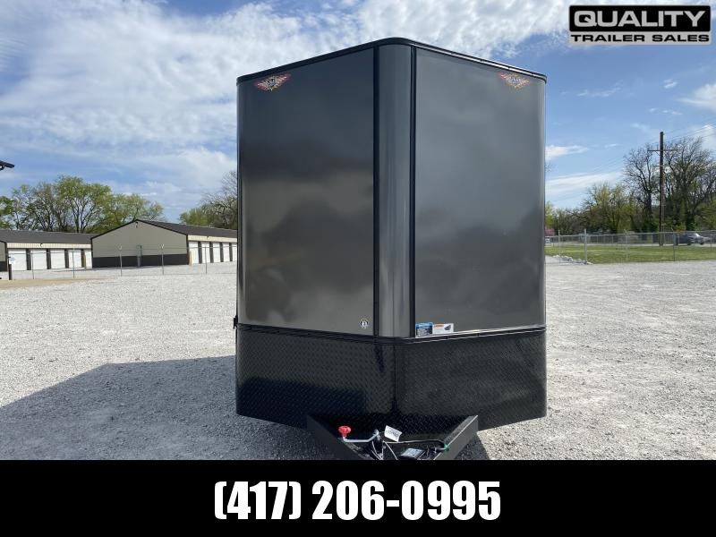 2021 H and H Trailer 7x14 HH Series Flat Top V-Nose Enclosed 2021 H and H Trailer 7x14 HH Series Flat Top V-Nose Enclosed