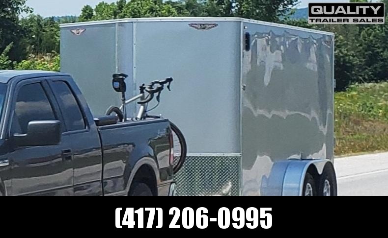 2020 H and H Trailer 7X14 TANDEM FLAT TOP HH VNOSE 7K w/ 6'6 2020 H and H Trailer 7X14 TANDEM FLAT TOP HH VNOSE 7K w/ 6'6