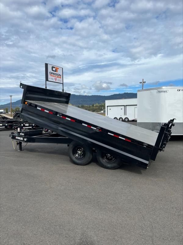 2023 PJ Trailers D8 14'x 96" Deckover Dump Trailer 2023 PJ Trailers D8 14'x 96" Deckover Dump Trailer