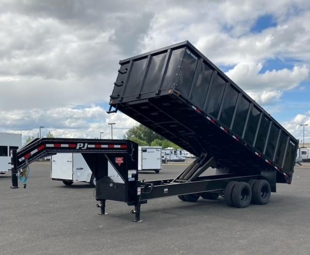 2022 PJ Trailers DD-20' Tandem Dually Gooseneck Dump Trailer 2022 PJ Trailers DD-20' Tandem Dually Gooseneck Dump Trailer