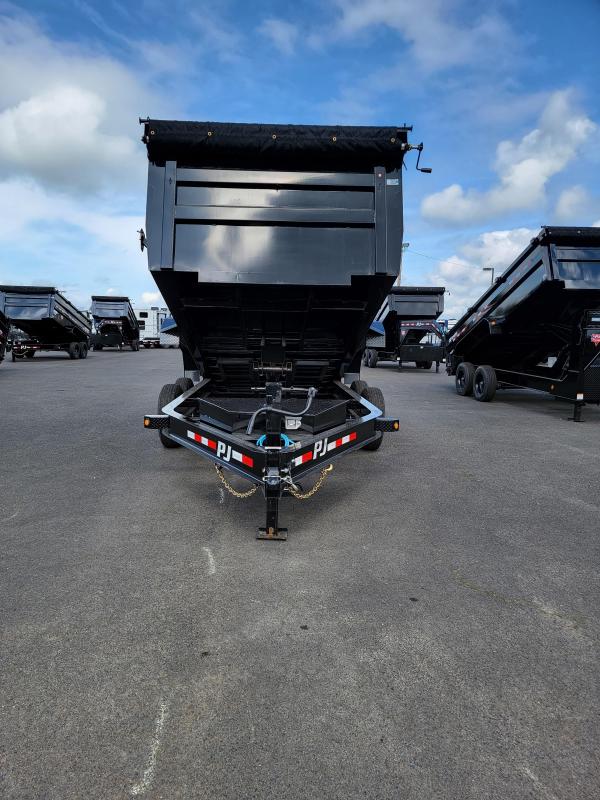 2022 PJ Trailers DM 83"x14' High Side Dump Trailer Oregon Trailers