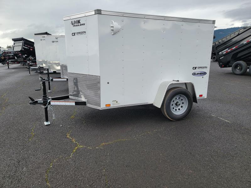 2023 Look Trailers Element Cargo 6x12 Tandem Axle V Nose Cargo