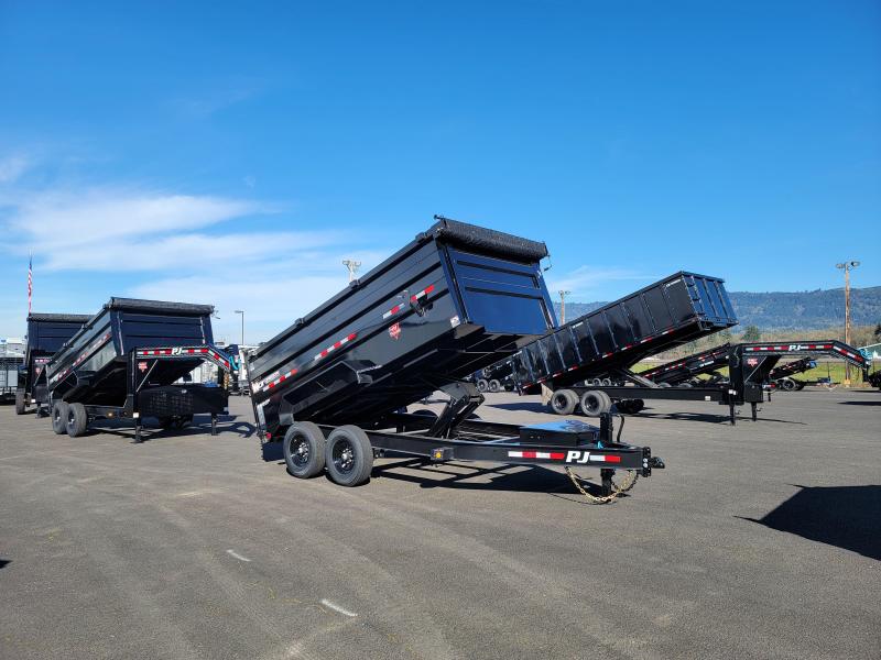 2022 PJ Trailers DD20' Tandem Dually Gooseneck Dump Trailer Trailer