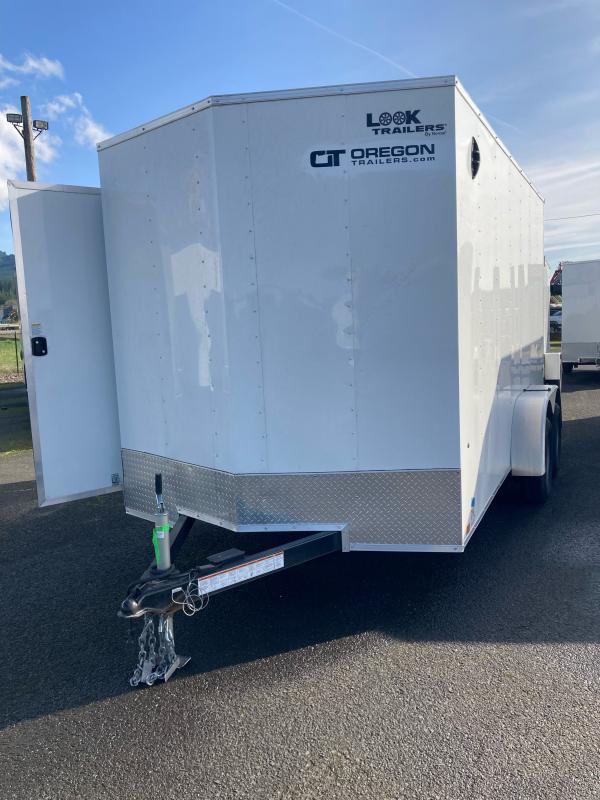 2024 Look Trailers EC714DLX Cargo / Enclosed Trailer