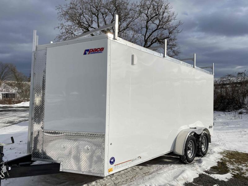 2023 7X16 Pace American Cargo / Enclosed Trailer